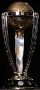 facts and sttaistics about Cricket- world cup trophy